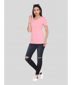 Slub Jersey Short Sleeve - Pink