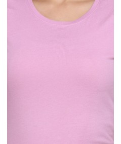 Lilac Half Sleeve TShirt