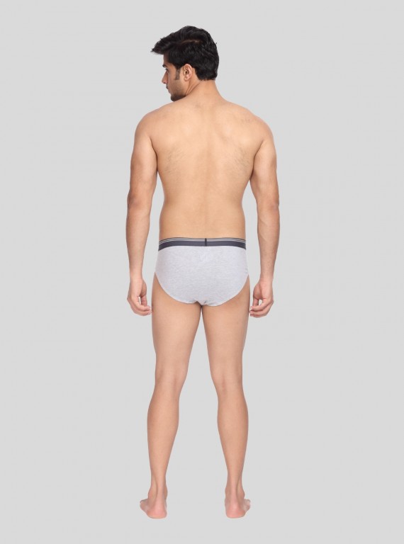 Grey Melange Brief