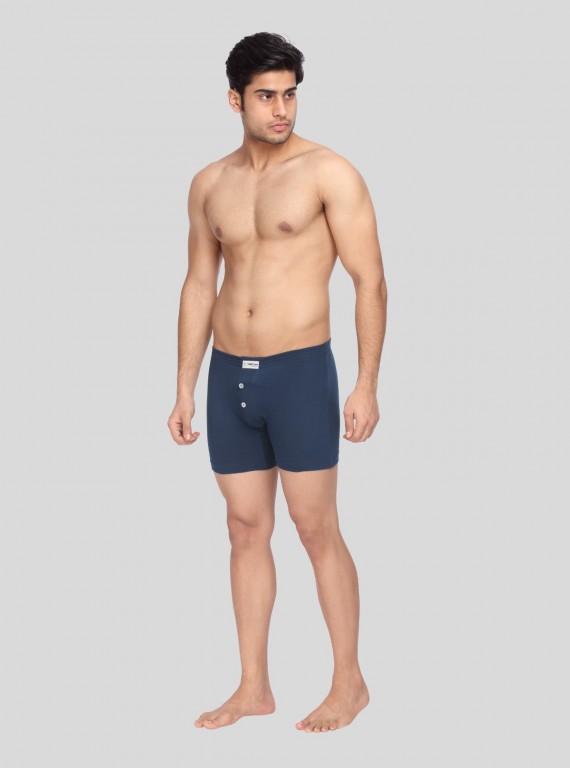Navy Boxer buttoned Brief