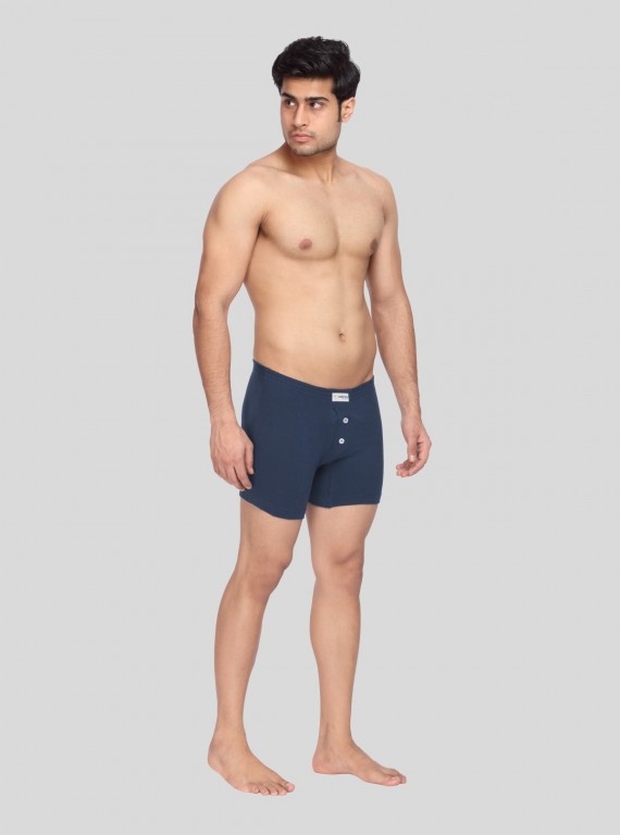 Navy Boxer buttoned Brief