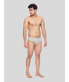 Grey Melange jersey Brief