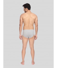 Grey Melange jersey Brief