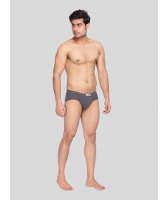 Charcol Melange jersey Brief