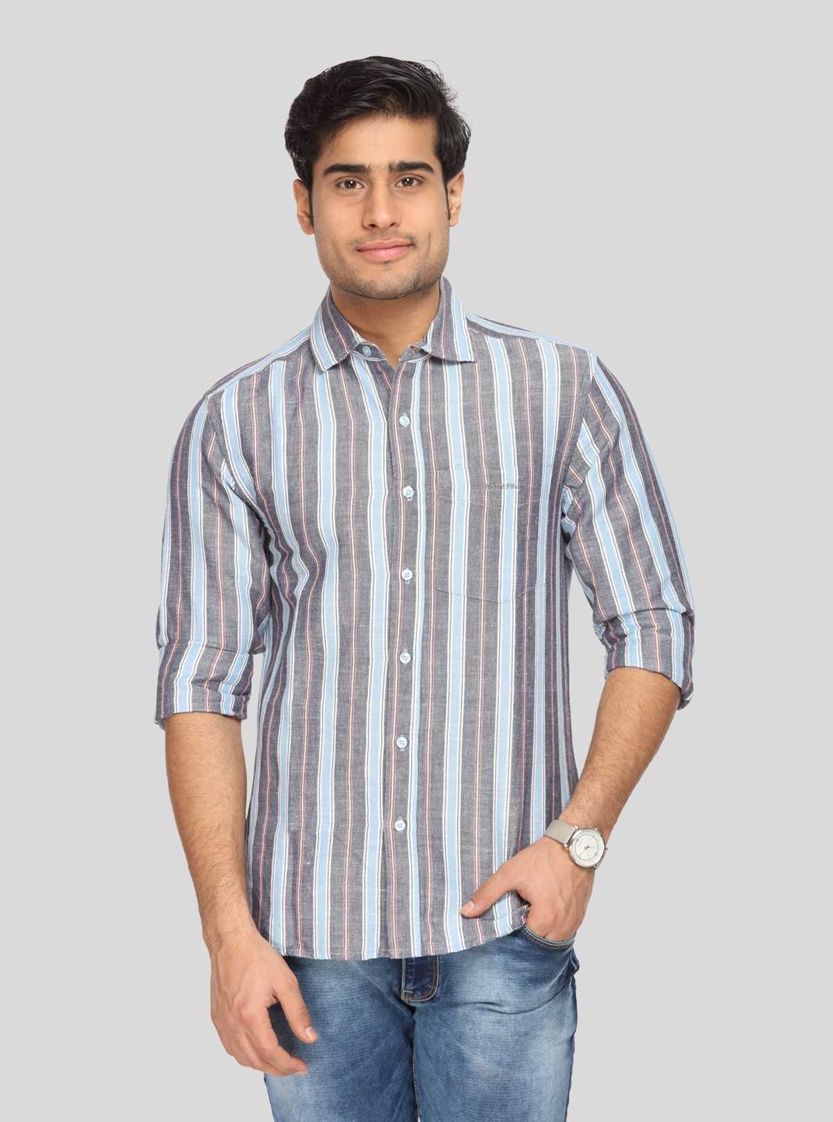 Men's Light Grey Linen Shirt – Breezy, Minimal & Effortlessly Sophisticated