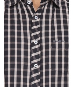 Black Checked Shirt