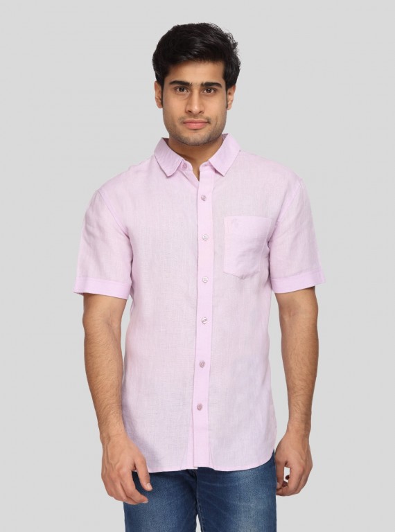 Men's Purple Linen Shirt – Lightweight, Elegant & Summer-Ready Style
