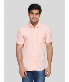 Men's Saffron Linen Shirt – Bold, Breezy & Refined Summer Essential