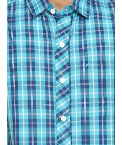 Aqua Stripped Shirt