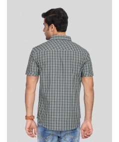 Multi Stripe Half Sleeve Shirt