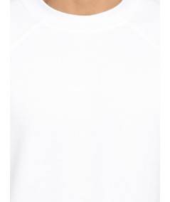 White Fleece Sweat Shirt