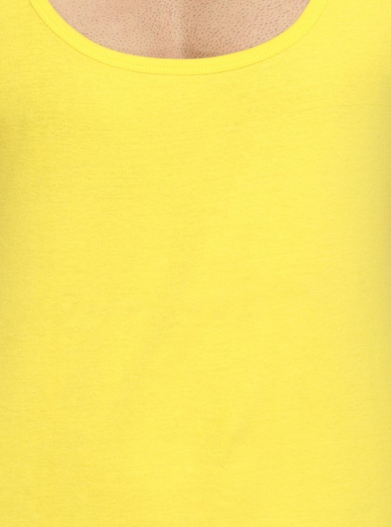 Yellow Rib Vest