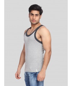 Grey Melange Gym Vest