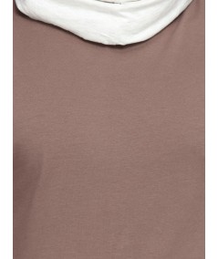 Brown Roll Neck TShirt