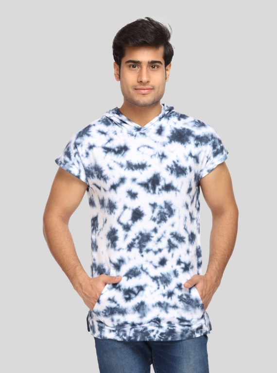 Classic Tie and Dye Hoodie for Men – Bold Pattern, Timeless Comfort