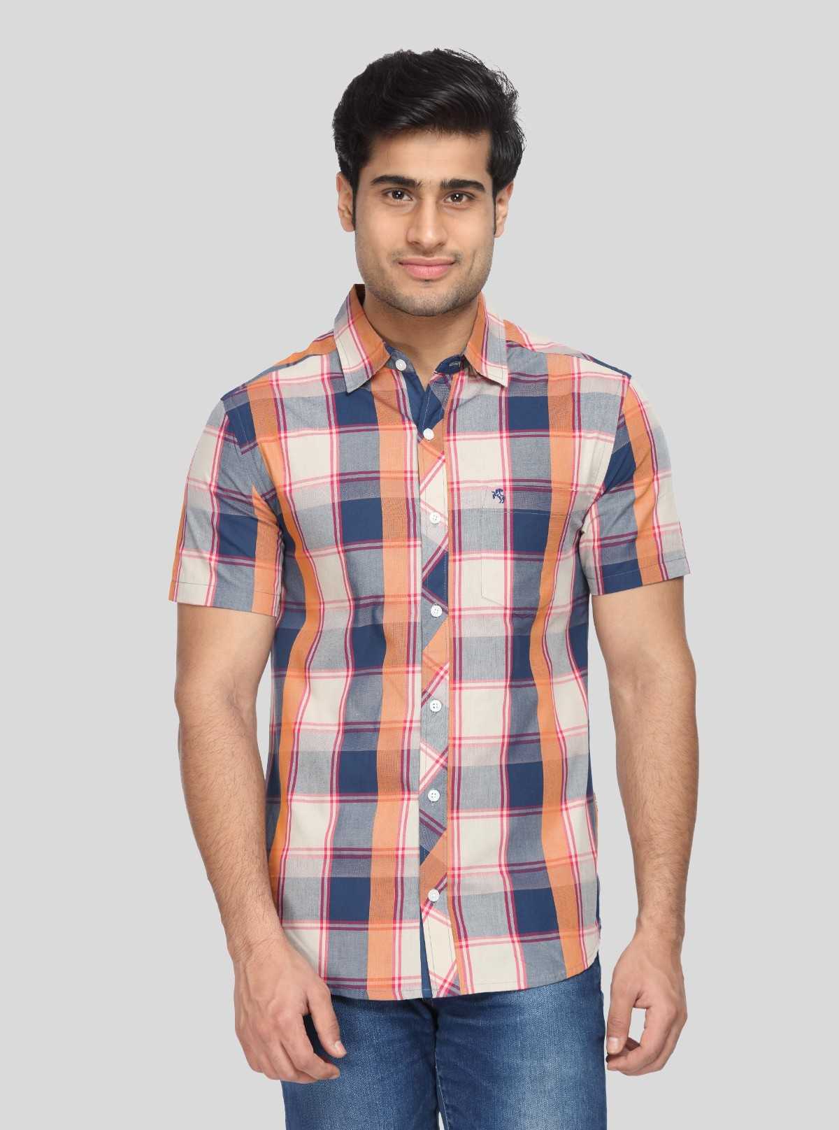 Men’s Elegant Broad Checked Slim Fit Shirt – Smart Casual Style by Boer & Fitch