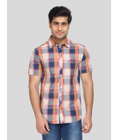 Men’s Elegant Broad Checked Slim Fit Shirt – Smart Casual Style by Boer & Fitch