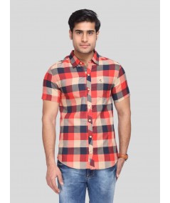 Men’s Classic Broad Checked Slim Fit Shirt – Smart Casual Staple by Boer & Fitch