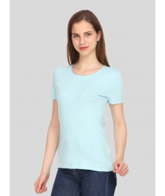 Slub Jersey short Sleeve - Blue