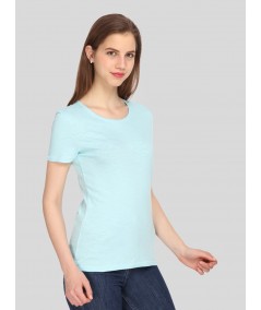 Slub Jersey short Sleeve - Blue