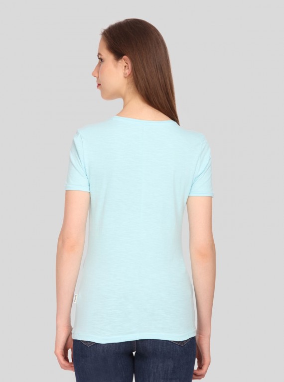 Slub Jersey short Sleeve - Blue