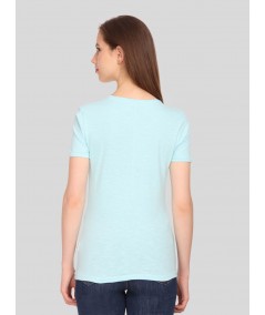 Slub Jersey short Sleeve - Blue