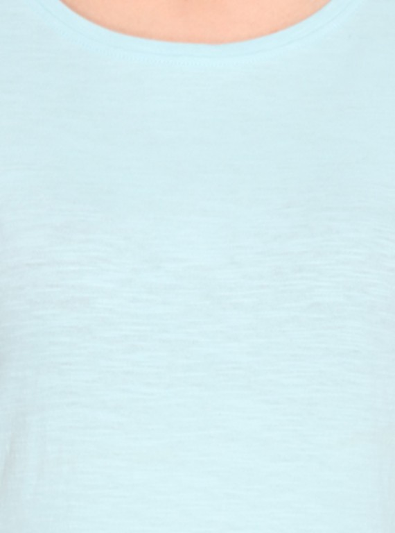 Slub Jersey short Sleeve - Blue