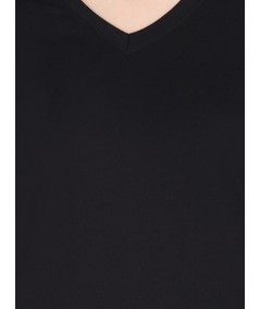 Black V NeckTShirt