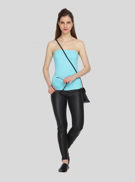Womens Tube Top - Turquiose