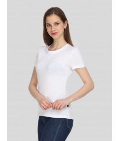 Slub Jersey White Top