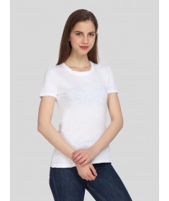 Slub Jersey White Top