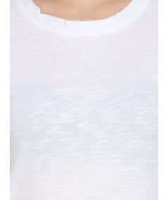 Slub Jersey White Top