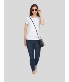 Slub Jersey White Top