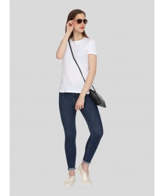 Slub Jersey White Top
