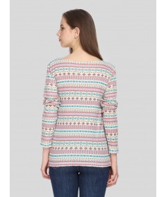 Graphic Print Womens Top