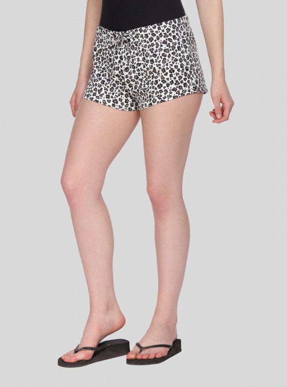 Blue Graphic Womens Shorts