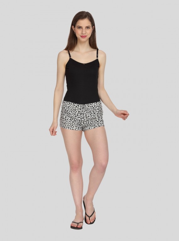 Blue Graphic Womens Shorts