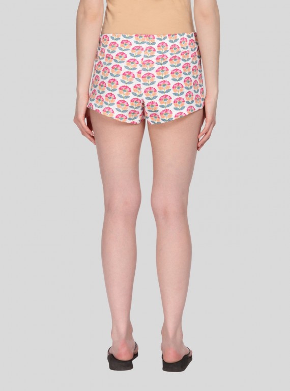 Creepy Floral Womens Shorts