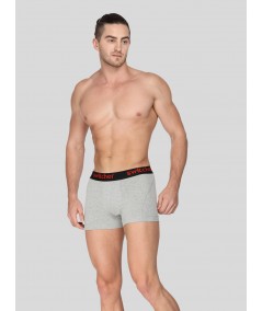 Grey Melange Banded Brief