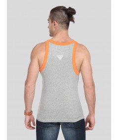 Orange Contrast Gym Vest