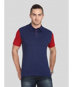 Men’s Classic Blue Polo T-Shirt – Timeless Elegance in Everyday Wear
