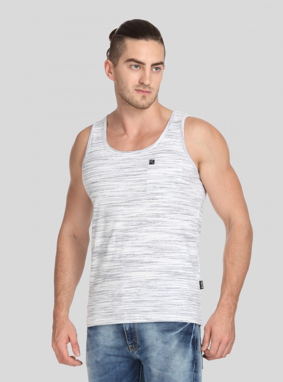 Designer Slub Jersey V Neck TShirt