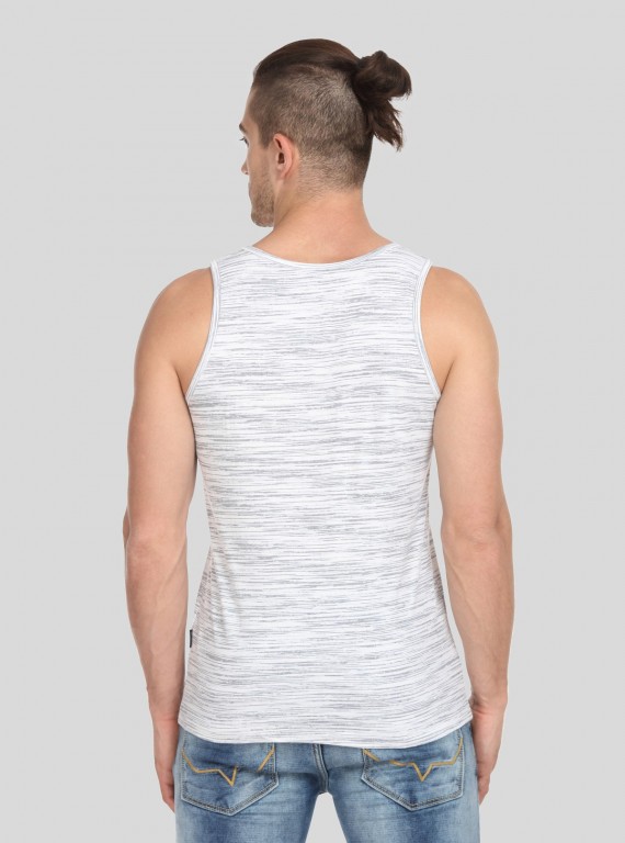 Designer Slub Jersey V Neck TShirt