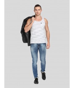 Designer Slub Jersey V Neck TShirt