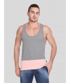 Men’s Casual Drop-Cut Sleeveless Vest – Relaxed Fit, Street-Style Essential