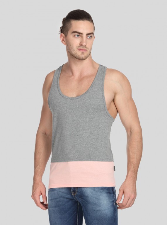 Pink Contrast Tanktop