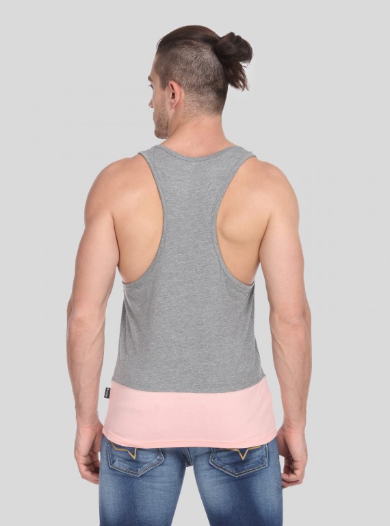 Pink Contrast Tanktop