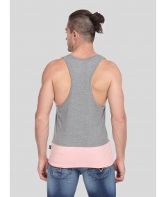 Pink Contrast Tanktop
