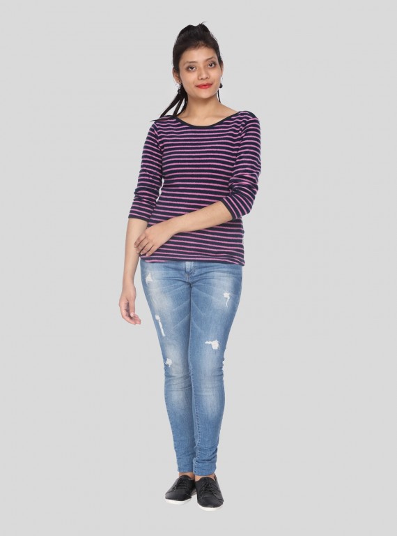 Purple Polar Fleece Top