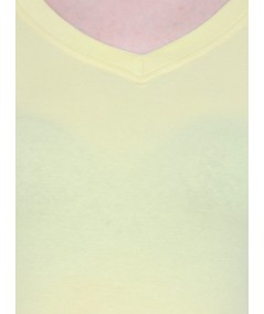 Womens Lemon V Neck Tee